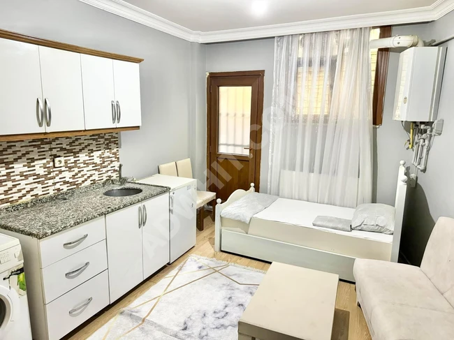 A studio apartment for annual rent in Fatih, Istanbul