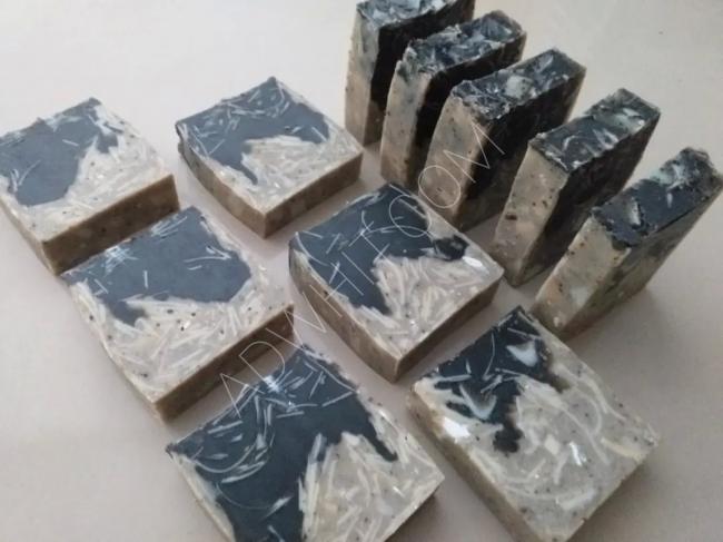 Black seed soap is a natural, handmade soap made using the cold process method