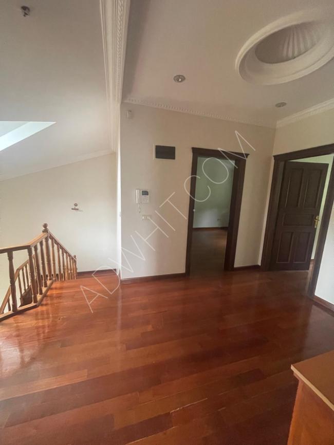 For rent: Villa in Istanbul, 5+2 rooms and 4 bathrooms, unfurnished