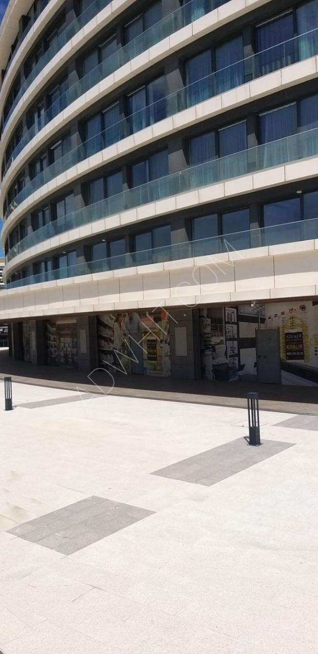A 95 square meter shop for investment in Kayaşehir