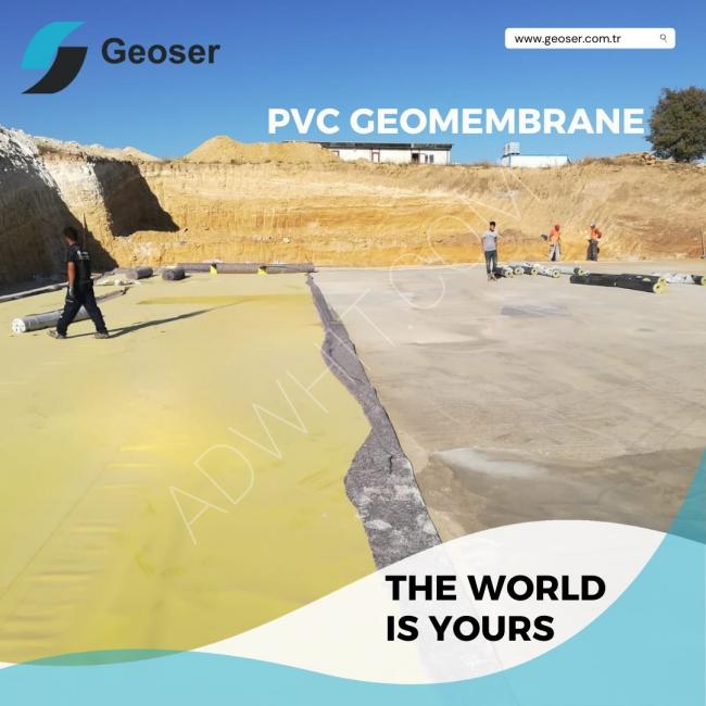 PVC Geomembrane Su Yalıtım Membranı