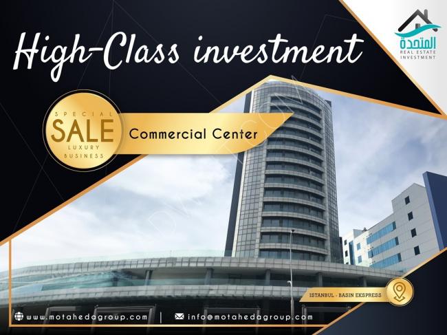 A golden investment in a luxurious complex in the Basin Express area of Istanbul