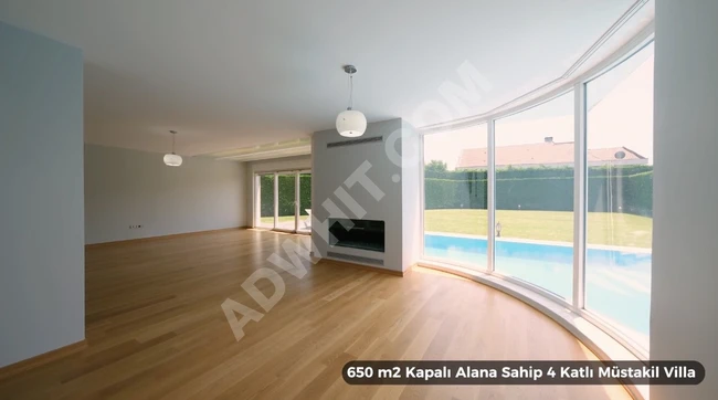 Sarıyer, Zekeriyaköy bölgesinde kiralık villa