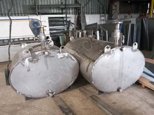Manufacturing of stainless steel tanks