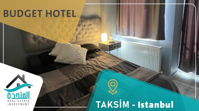 İstanbul Taksim'in merkezinde bir otelde yatırım fırsatı