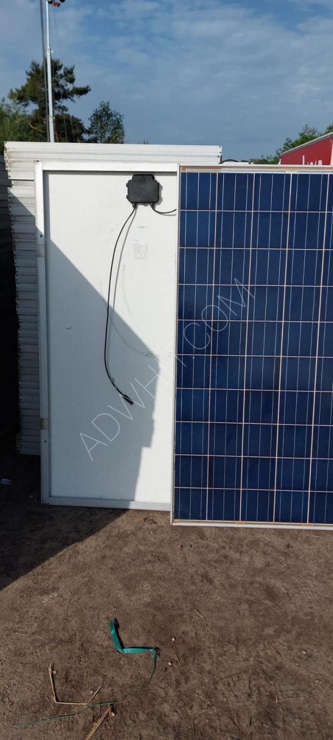 الألواح الشمسية المستعملة في أنطاليا