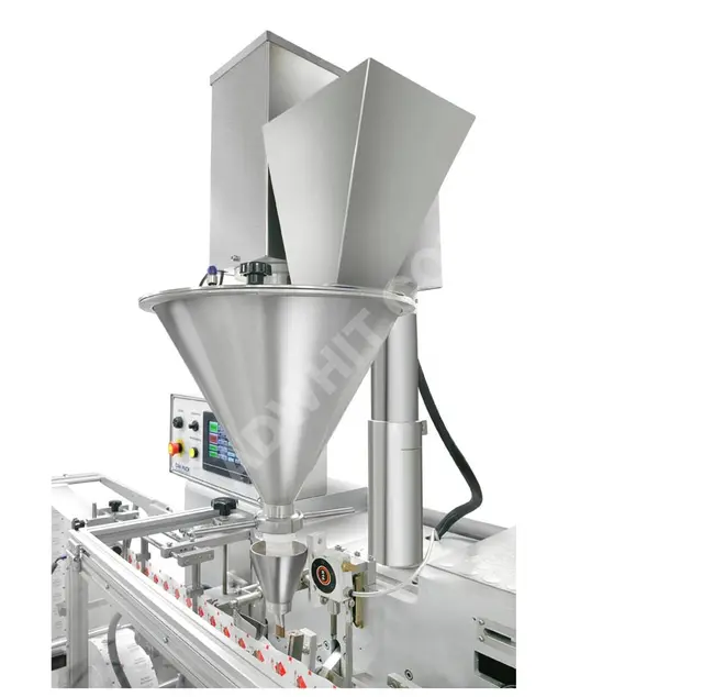 Powder and granule packing machine with a speed of 80 packets per minute