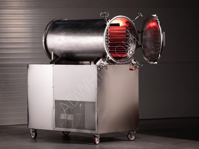 A machine for freeze-drying fruits and vegetables