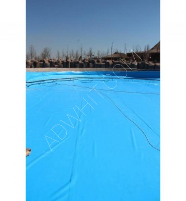 عازل للاسطح ولبرك السباحة -PVC MEMBRANE 