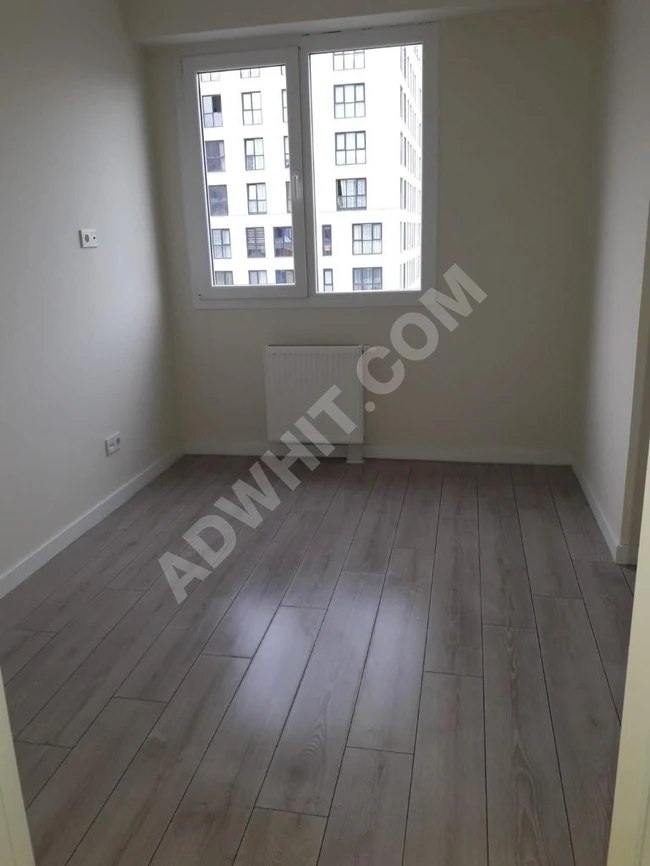 An empty 3+1 apartment for sale in the Babacan Premium complex