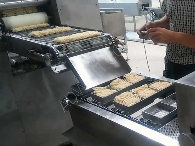 Instant noodles production line