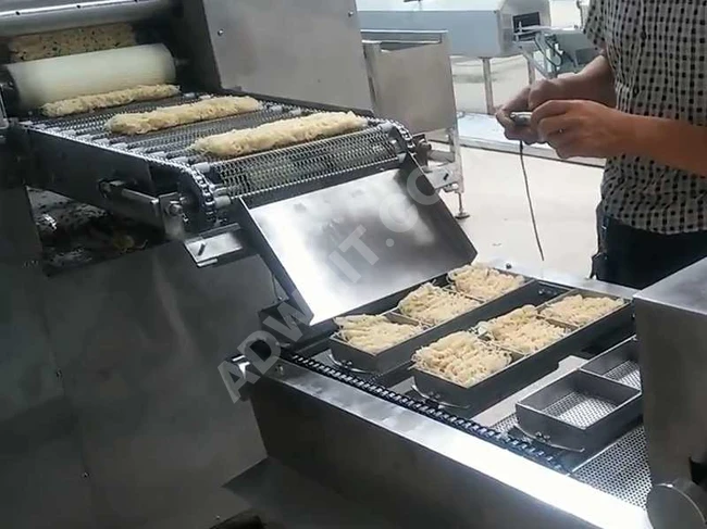 Instant noodles production line