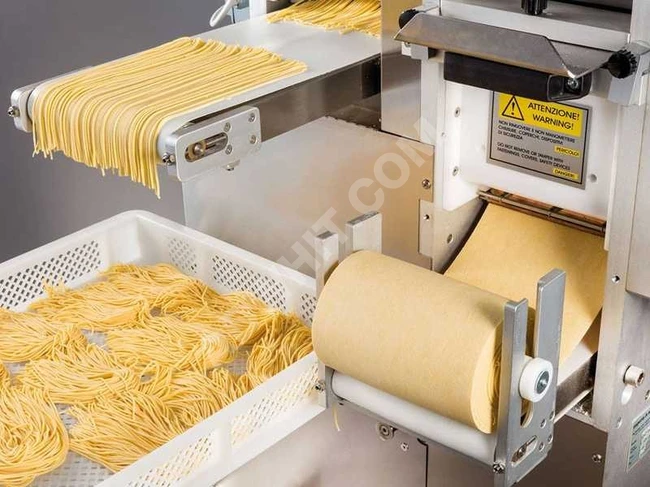 An automatic machine for producing Turkish Erishta noodles and Italian Fettuccine, 40-110 kg