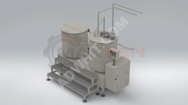 Waffle batter mixer 150-600 liters/hour