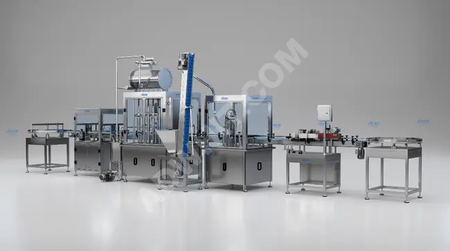 Linear Filling Line Conveyor System