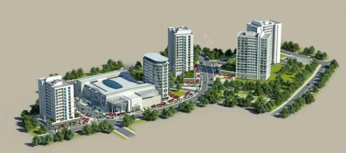 فرصة للإستثمار شقة 3+1 مجمع اوليبما بلاس كايا شهير