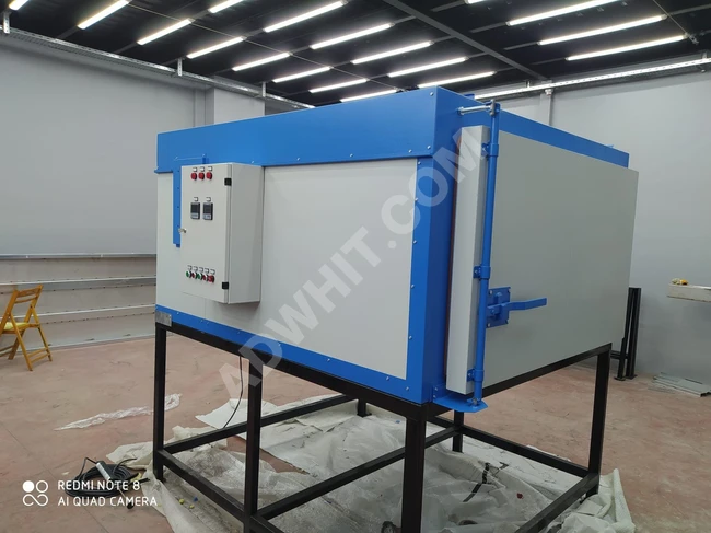 Electrostatic Car Rim Paint Drying Machine