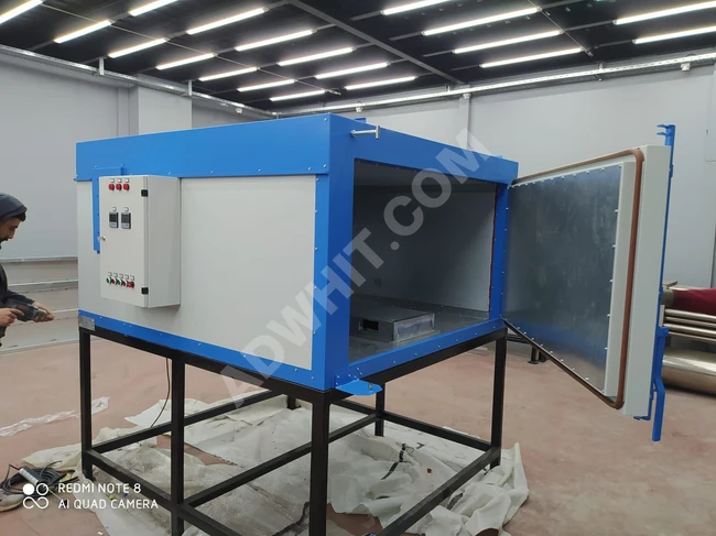 Electrostatic Car Rim Paint Drying Machine