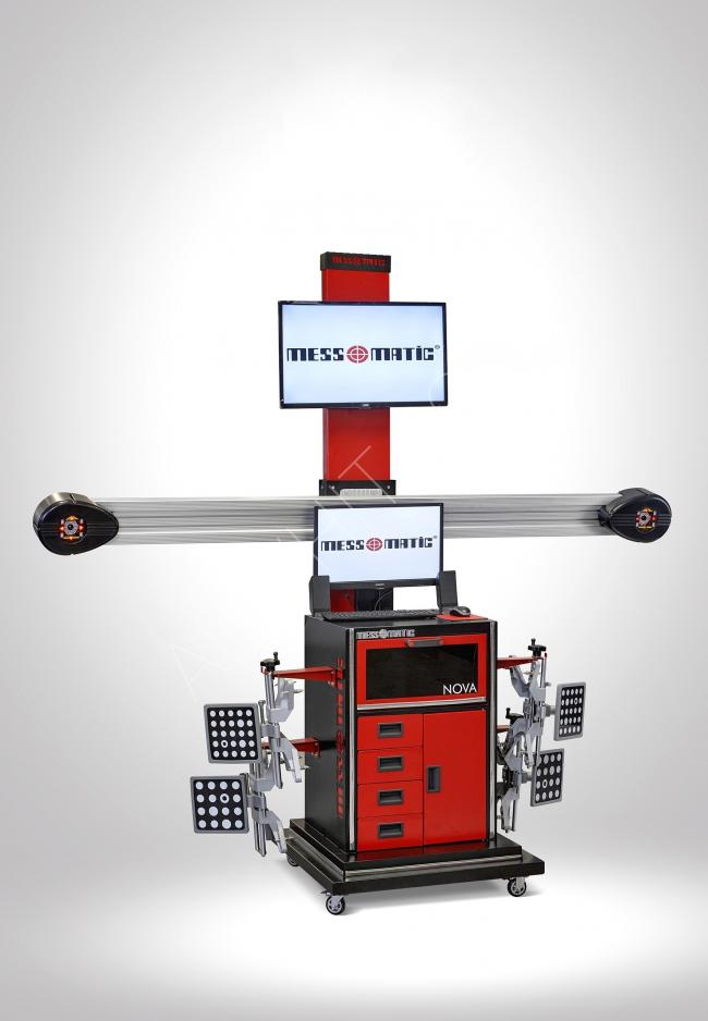 ماكينة من طراز  نوفا لمحاذاة العجلات ثلاثية الأبعاد