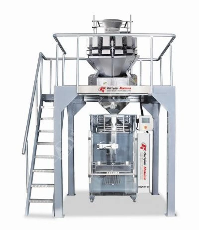 Vertical FFS Packaging Machine with 10-head Multihead Weigher