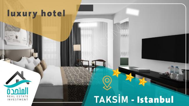 İstanbul'un turistik merkezi Taksim'de büyüleyici bir butik otel satın alındı