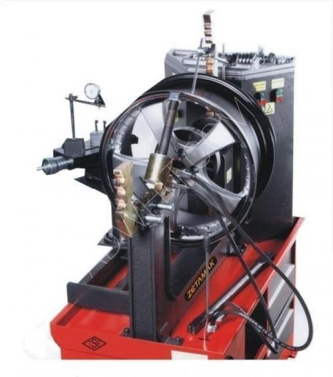 Rim straightening machine with lathe Rsm2400