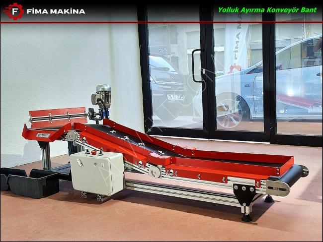 The conveyor belt machine with an elevator system from Fima Machinery Company
