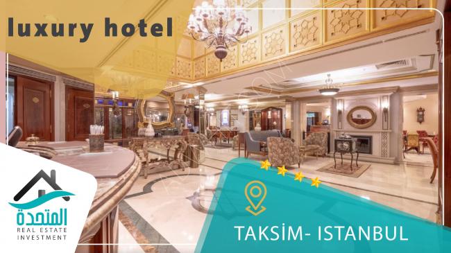 Taksim'de 4 yıldızlı otel, iş adamları için özel yatırım fırsatı
