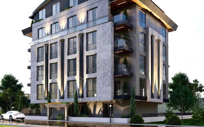 Apartment for sale in installments in the Le Paris complex in Antalya