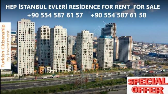 Apartment for rent in HEP Istanbul complex, 1+1 furnished