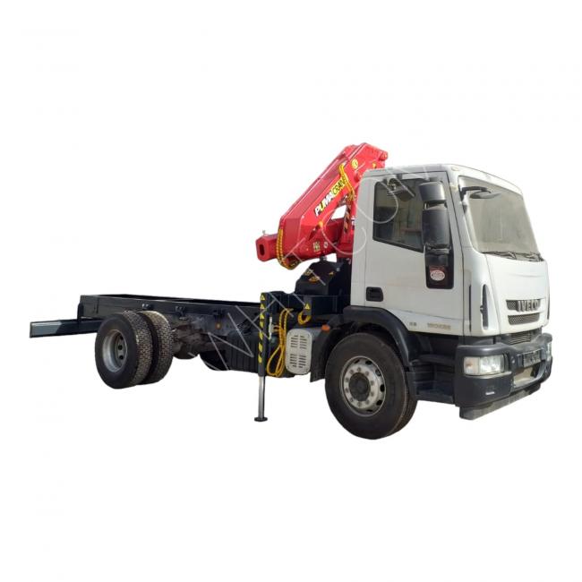 5-ton articulated boom hydraulic truck crane for construction use