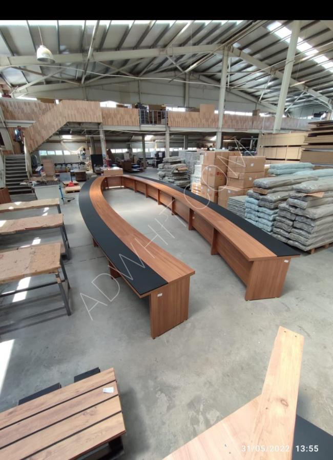 MEETING TABLE 48mm / Meeting Table 526*300*75