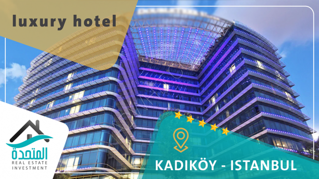 Invest in luxury: 5-star hotel with direct sea view in Kadikoy