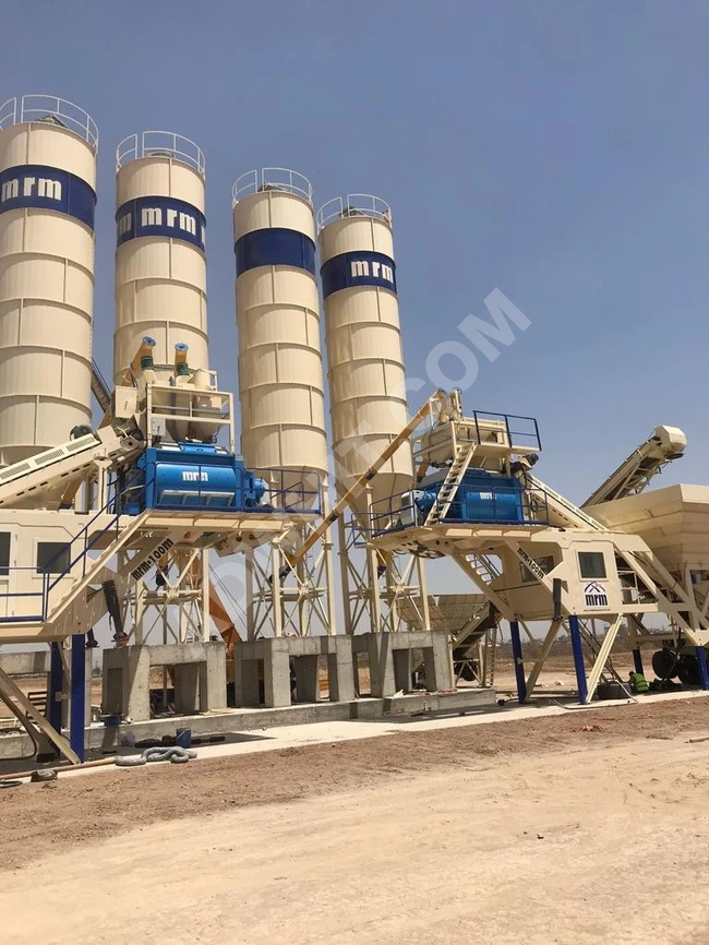 MRM 100MB Ready Mix Concrete Mobile Plant