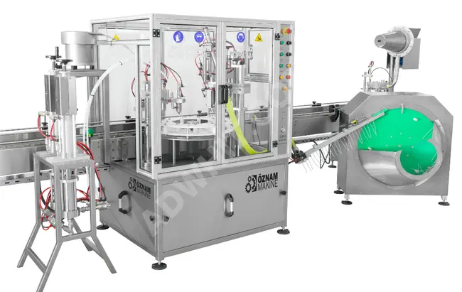 OZ-TOD-20 - Automatic Aerosol Filling Machine