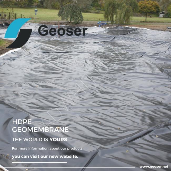 HDPE Geomembrane High-Density Polyethylene