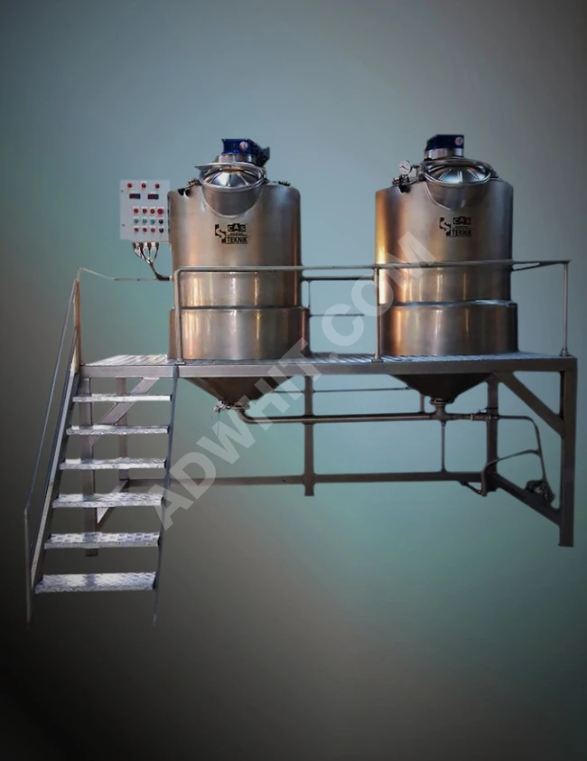 2-liter molasses boiling machine