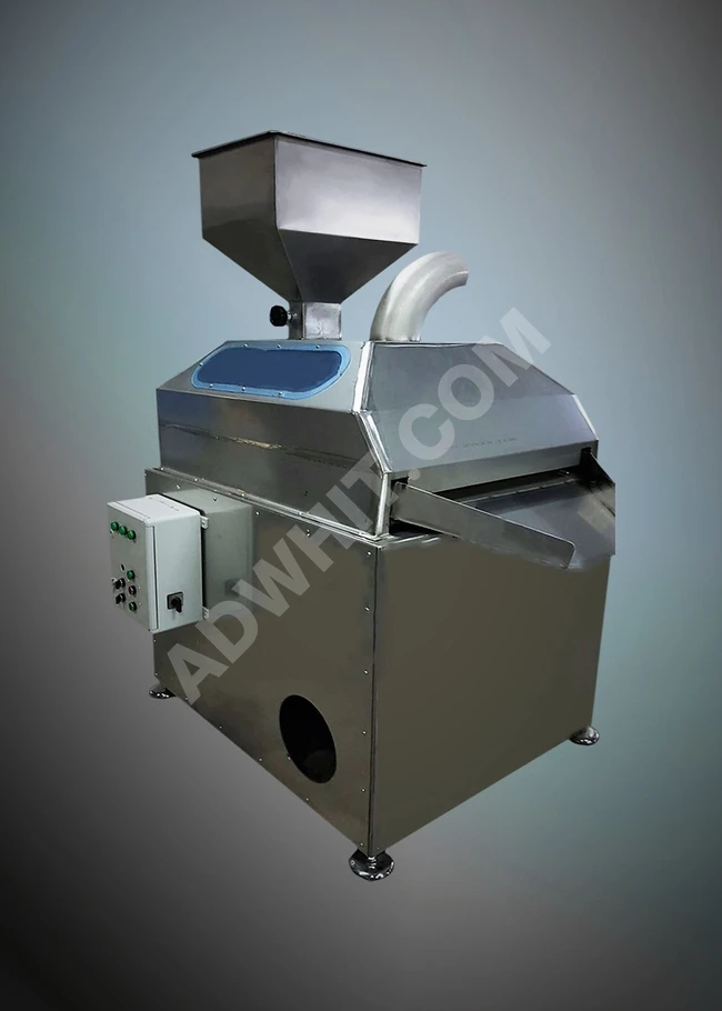 Sesame seed de-stoning machine with a dry system