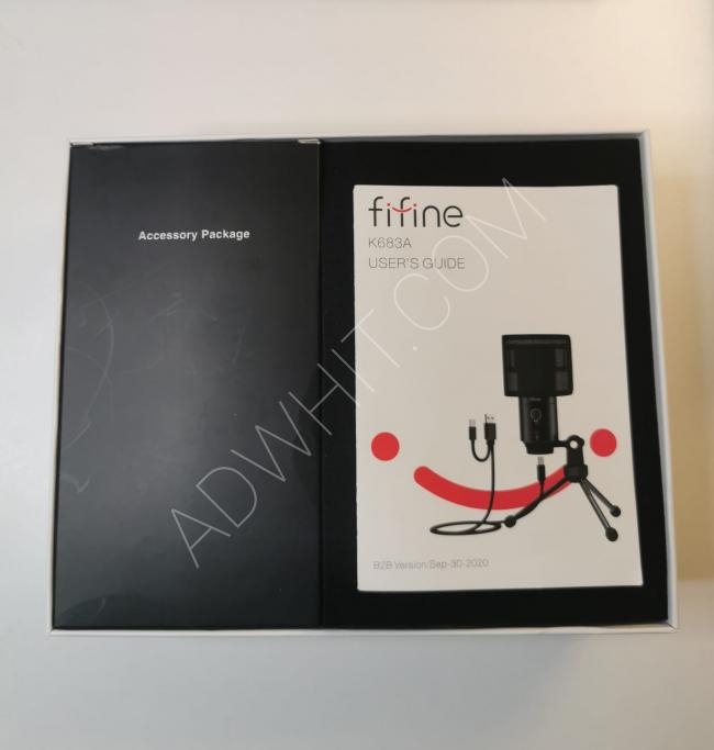 FIFINE K683A - USB DESKTOP MICROPHONE (WITH TRIPOD STAND)