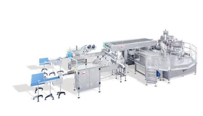 Ice cream making machine (stick) with a capacity of 4000 - 8000 pieces per hour