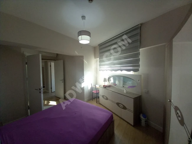 A 3+1 furnished apartment for annual rent in the Bursa Modern complex