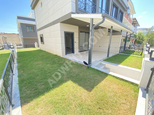 Villa for sale 3+1 in Doganbiy neighborhood near the sea with a garden