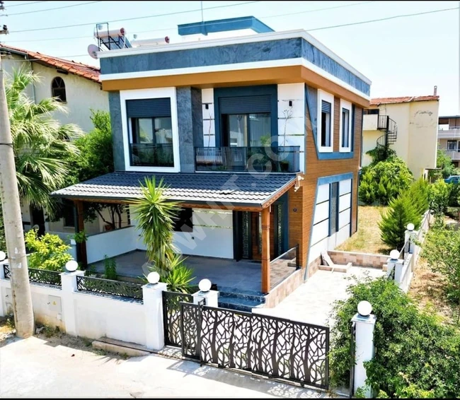 3+1 villa for sale in Seferihisar, Payamlı by the seaside