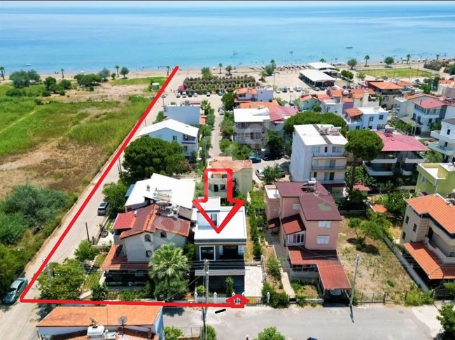 3+1 villa for sale in Seferihisar, Payamlı by the seaside