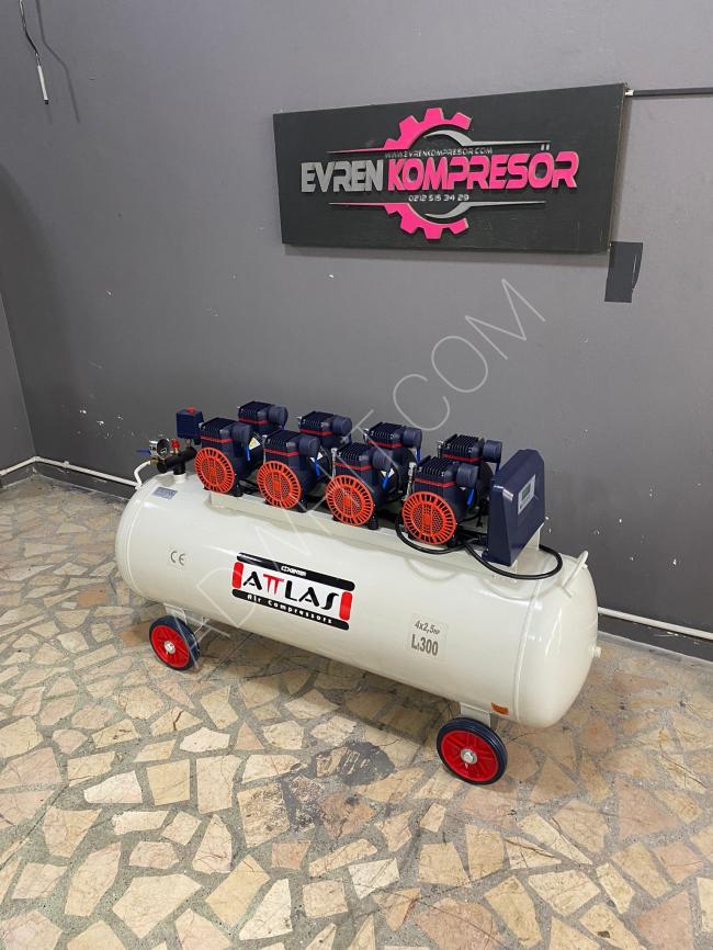 300-liter air compressor, 10 horsepower