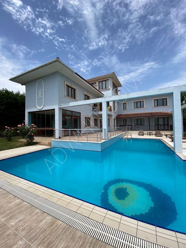 Luxury villa for monthly and annual rent, just minutes from the sea