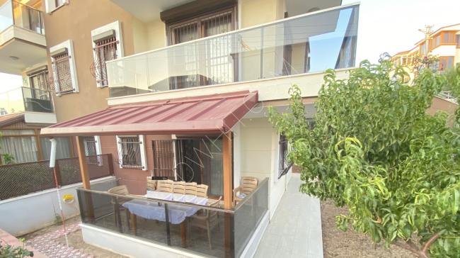 Luxury 3+1 duplex apartment fully furnished for sale in Urkmez