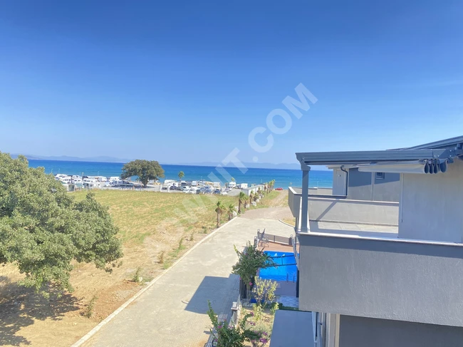 3+1 duplex villa for sale by the sea in Doğan Bey