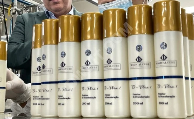 Brazilian product for hair loss treatment licensed by the Brazilian Ministry of Health