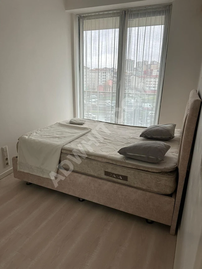 Furnished apartment for annual rent in Batışehir complex